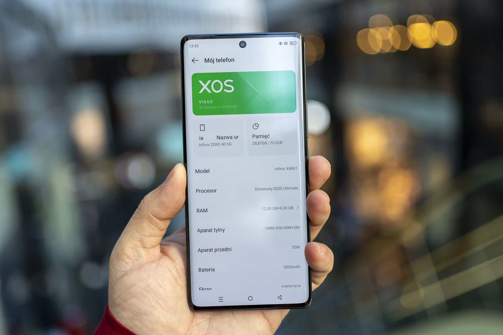 Test Infinix Zero 40 5G - całkiem udany średniak