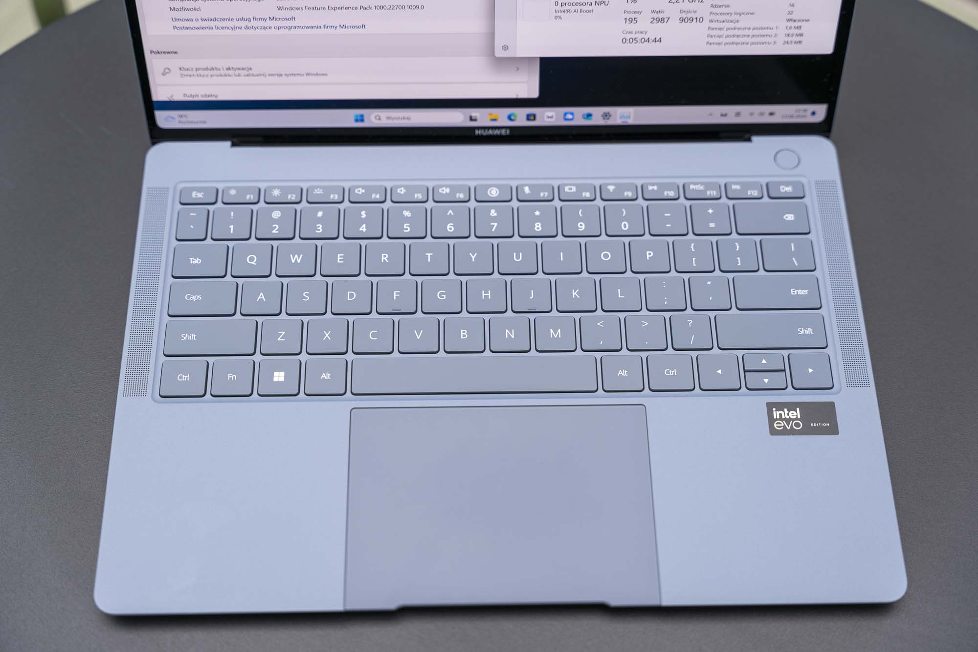 Test laptopa Huawei MateBook X Pro 2024