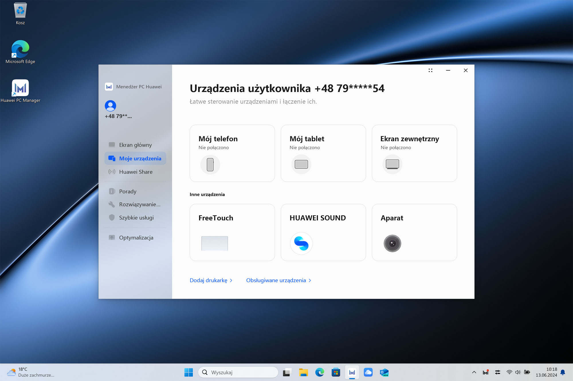 Test laptopa Huawei MateBook X Pro 2024