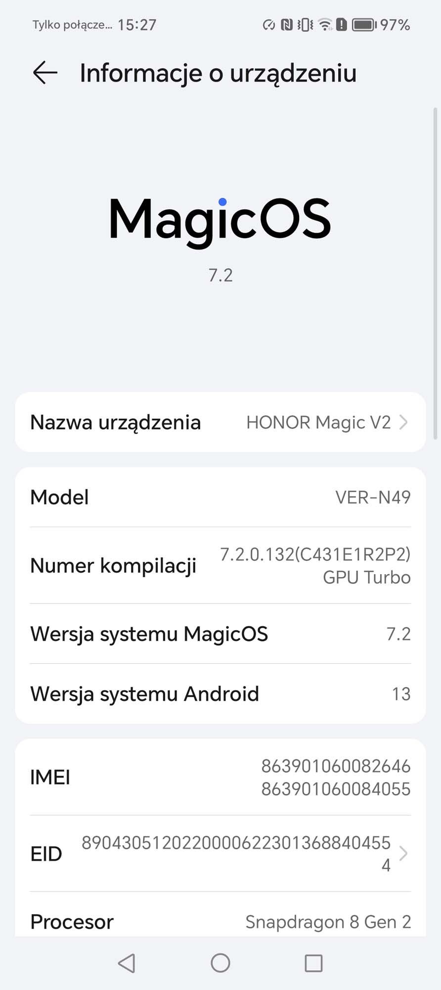 Test składaka Honor Magic V2 -  to chyba najlepszy fold na rynku
