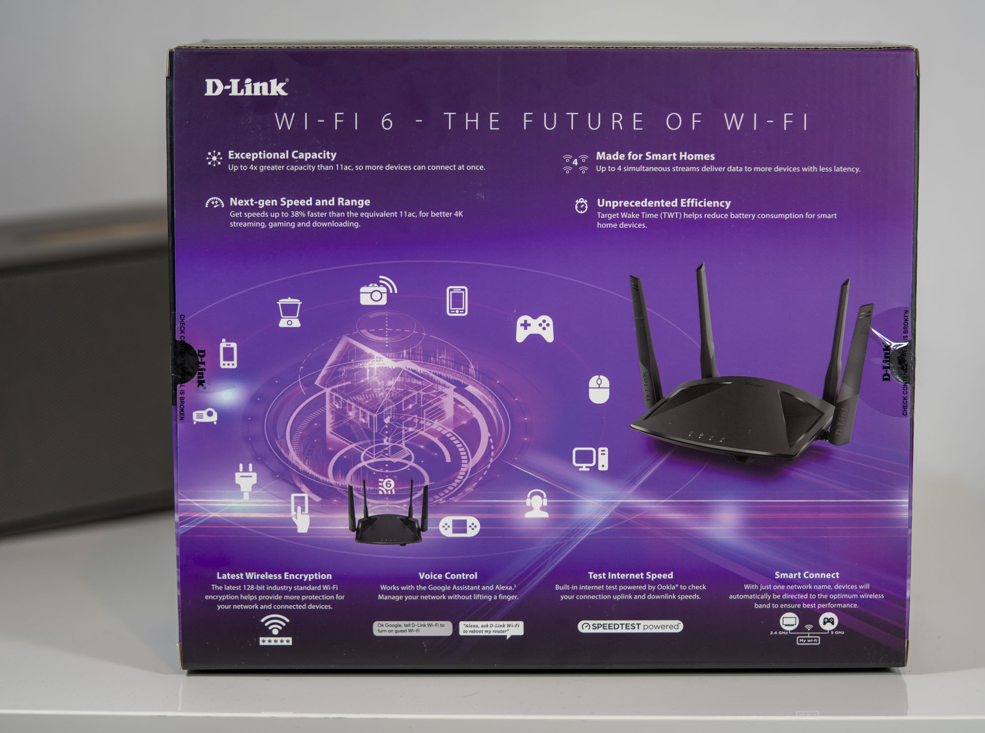 D-Link EXO AX AX1800 Wi-Fi 6 Router
