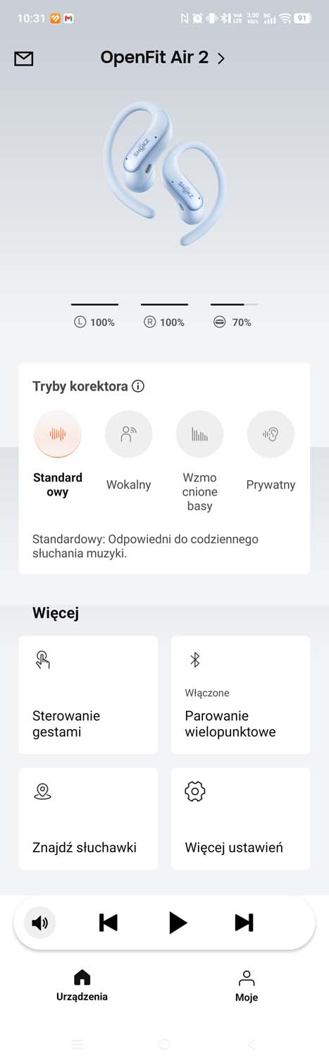 Test Shokz OpenFit Air 2 – to najwygodniejsze słuchawki, jakich używaliśmy