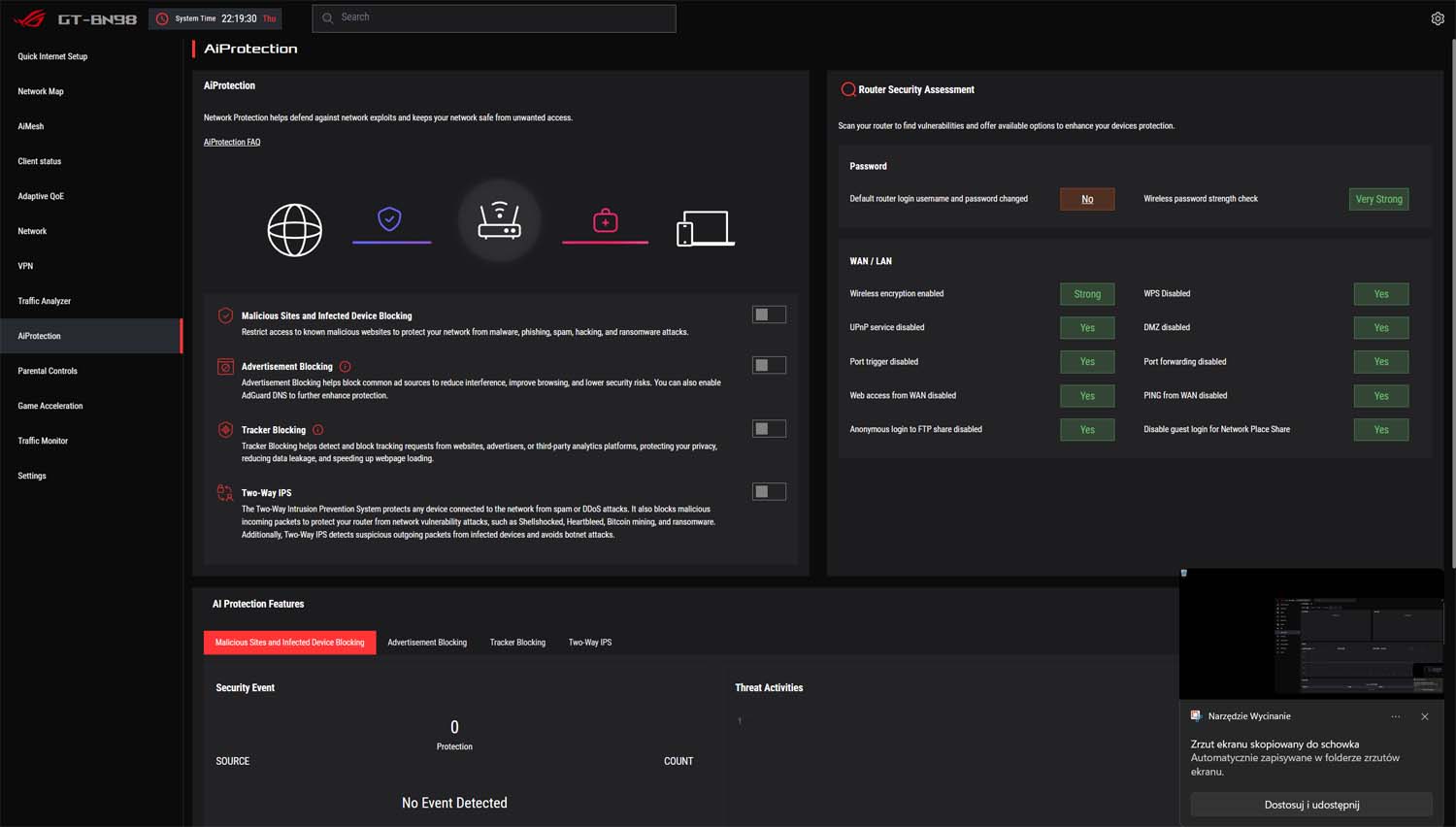 Test routera ASUS ROG Rapture GT-BN98 - to pierwszy krok w stronę Wi-Fi 8, ale już dziś potrafi pokazać przewagę