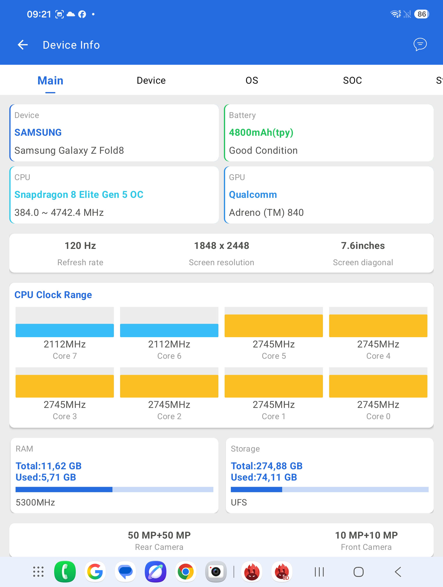 Samsung Galaxy Z Fold 8