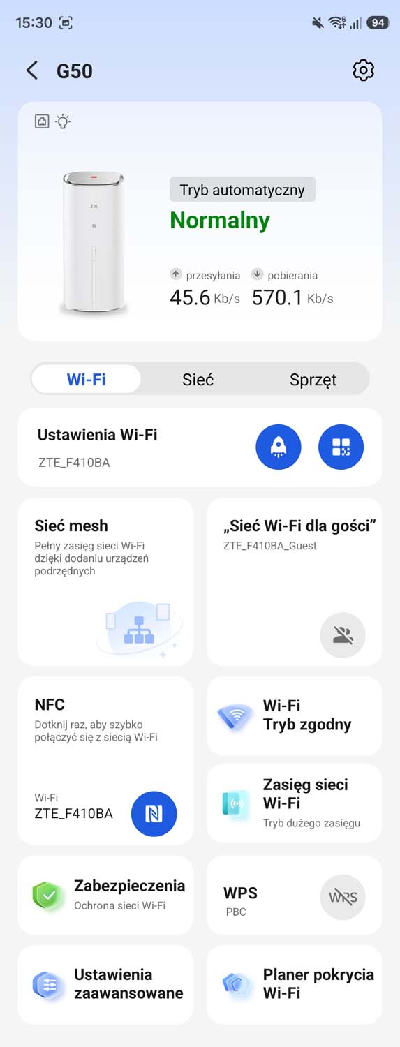 Test ZTE G50 MC8520B – szybki router stacjonarny z obsługą 5G i Wi-Fi 7