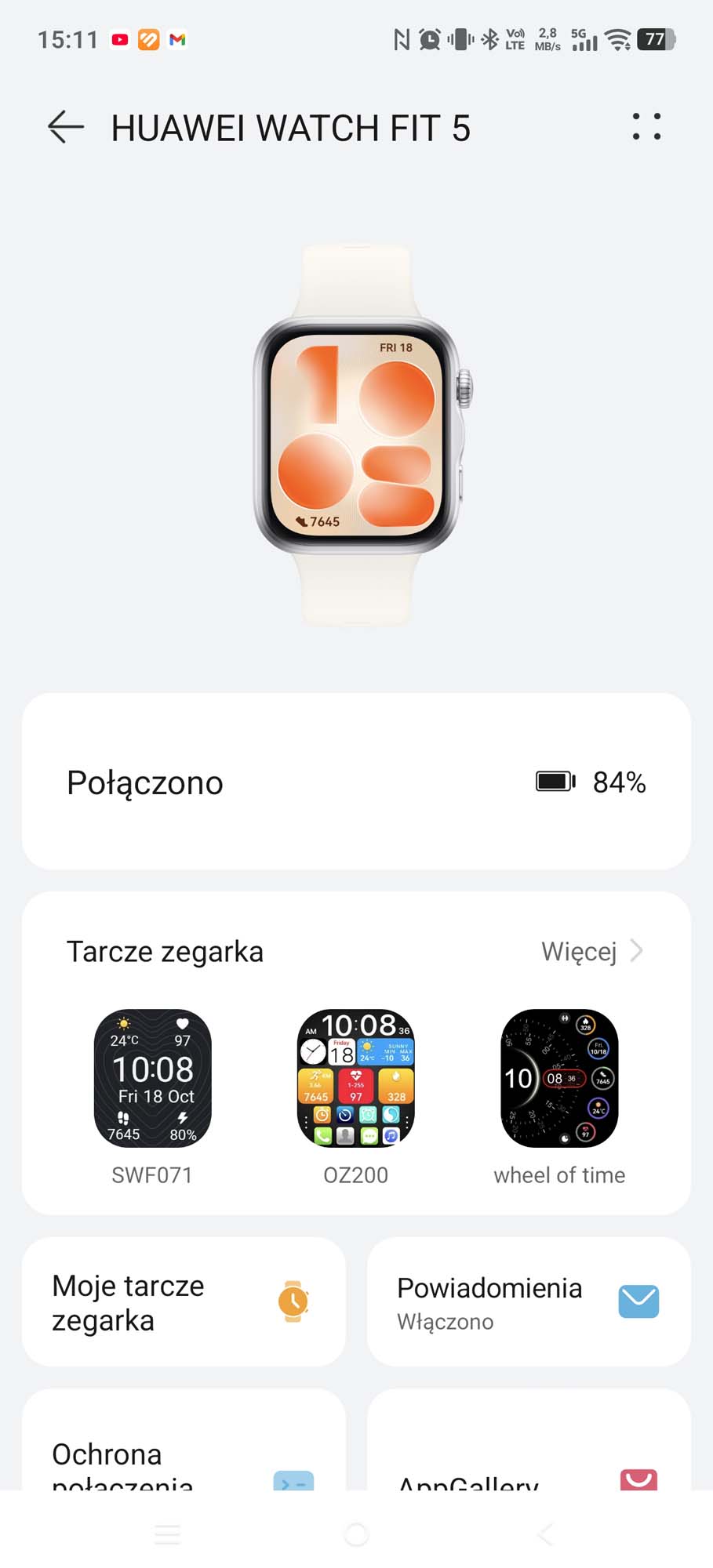 Huawei Watch Fit 5