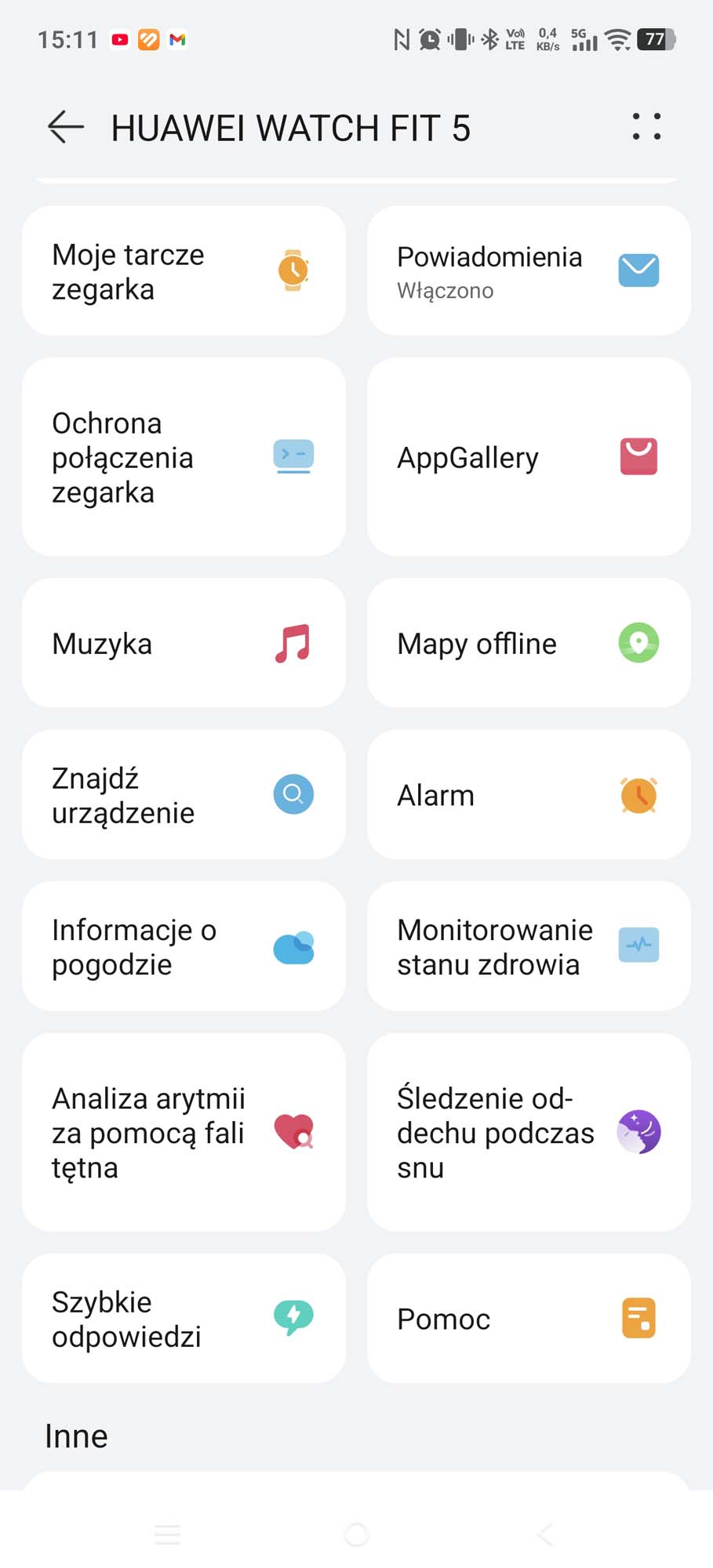 Huawei Watch Fit 5