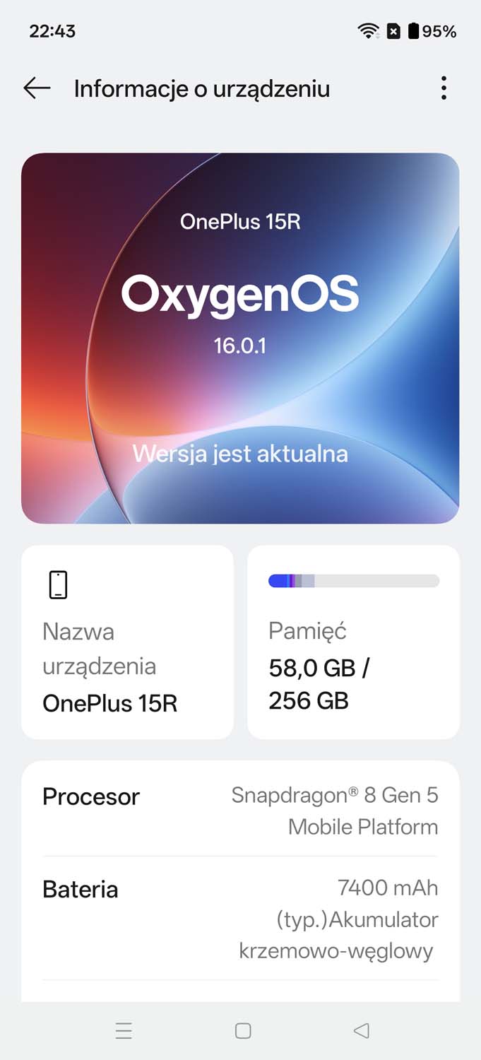 Test OnePlus 15R – jest super, ale jednego elementu na pewno brakuje