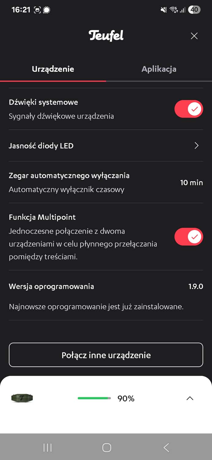 Test bardzo udanego głośnika Teufel Rockster Cross 2