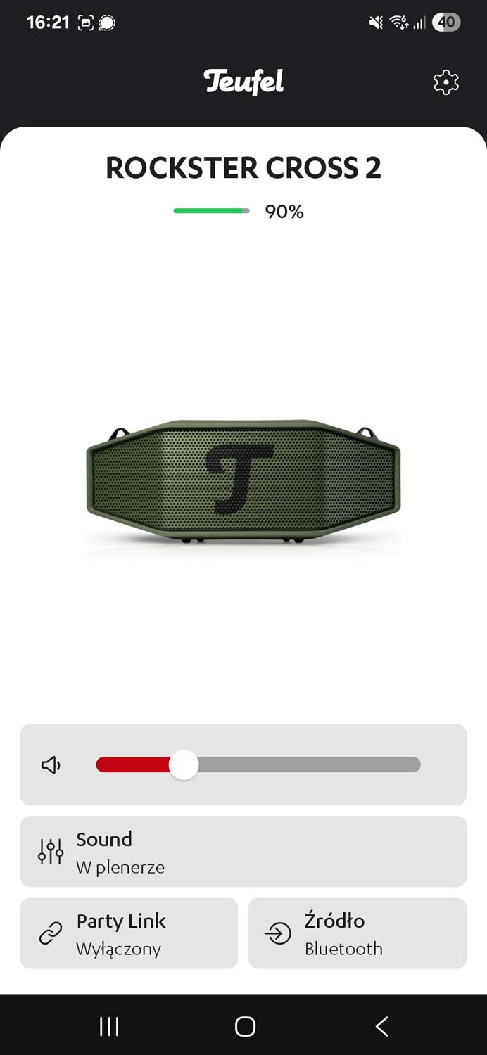 Test bardzo udanego głośnika Teufel Rockster Cross 2