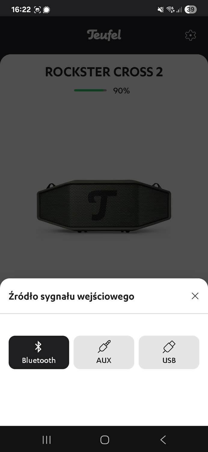 Test bardzo udanego głośnika Teufel Rockster Cross 2