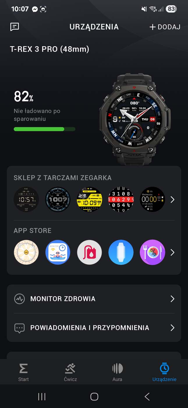 Test Amazfit T-Rex 3 Pro - tytan, latarka, 3000 nitów i minimalne niedociągnięcia – to mocny rywal Garminów