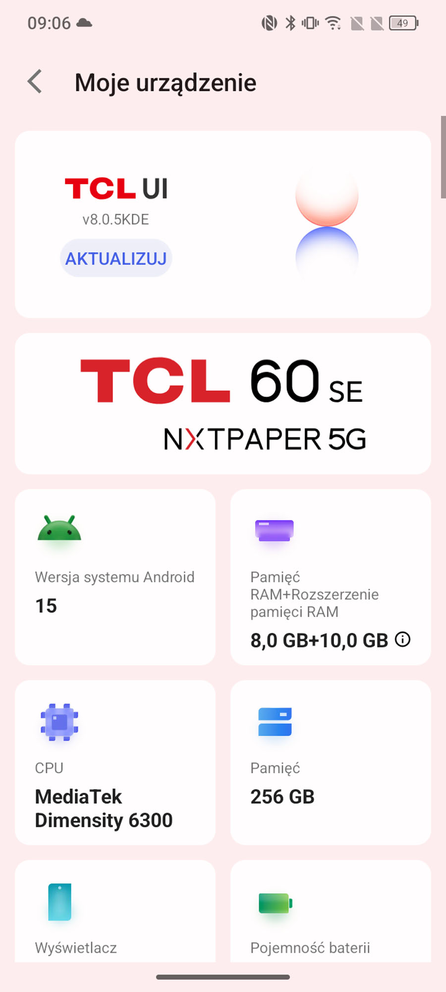 Recenzja TCL 60 SE NxtPaper – smartfon, który zadba o oczy i portfel