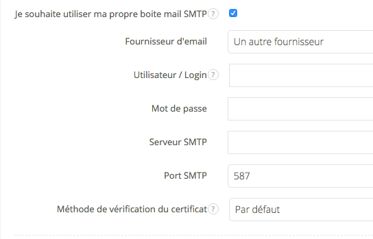 Email SMTP