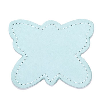 MOONIE'S FIRST CHARM - BUTTERFLY - TURQUOISE DUST