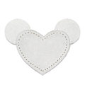 MOONIE'S FIRST CHARM - MOUSIE HEART - MOON GRAY