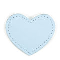 MOONIE'S FIRST STEP CHARM - HEART - CLOUDY BLUE