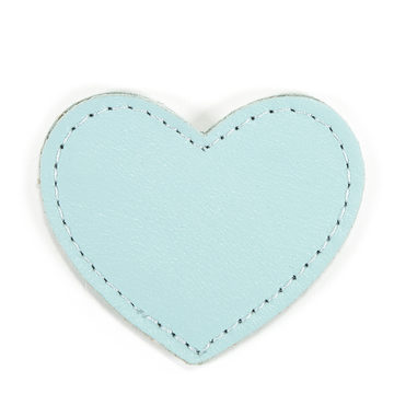 MOONIE'S FIRST STEP CHARM - HEART - TURQUOISE DUST