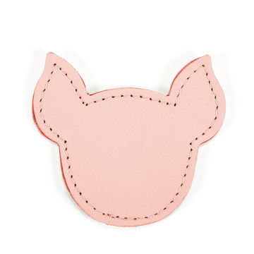 MOONIE'S FIRST STEP CHARM - PIGGY - CANDY PINK