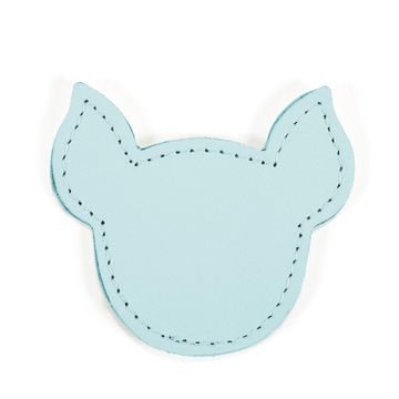 MOONIE'S FIRST STEP CHARM - PIGGY - TURQUOISE DUST