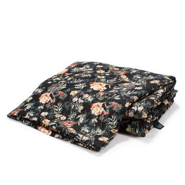 BAMBOO BEDDING ADULT - BLOOMING BOUTIQUE NOIR