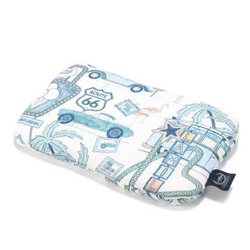 BABY BAMBOO PILLOW - ROUTE 66 COLOUR