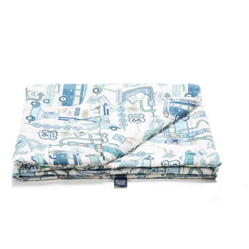 BAMBOO BEDDING KING SIZE - ROUTE 66 COLOUR