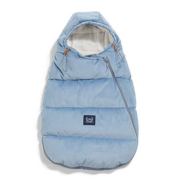 VELVET COLLECTION - ASPEN WINTERPROOF STROLLER BAG BABY - WIND BLUE