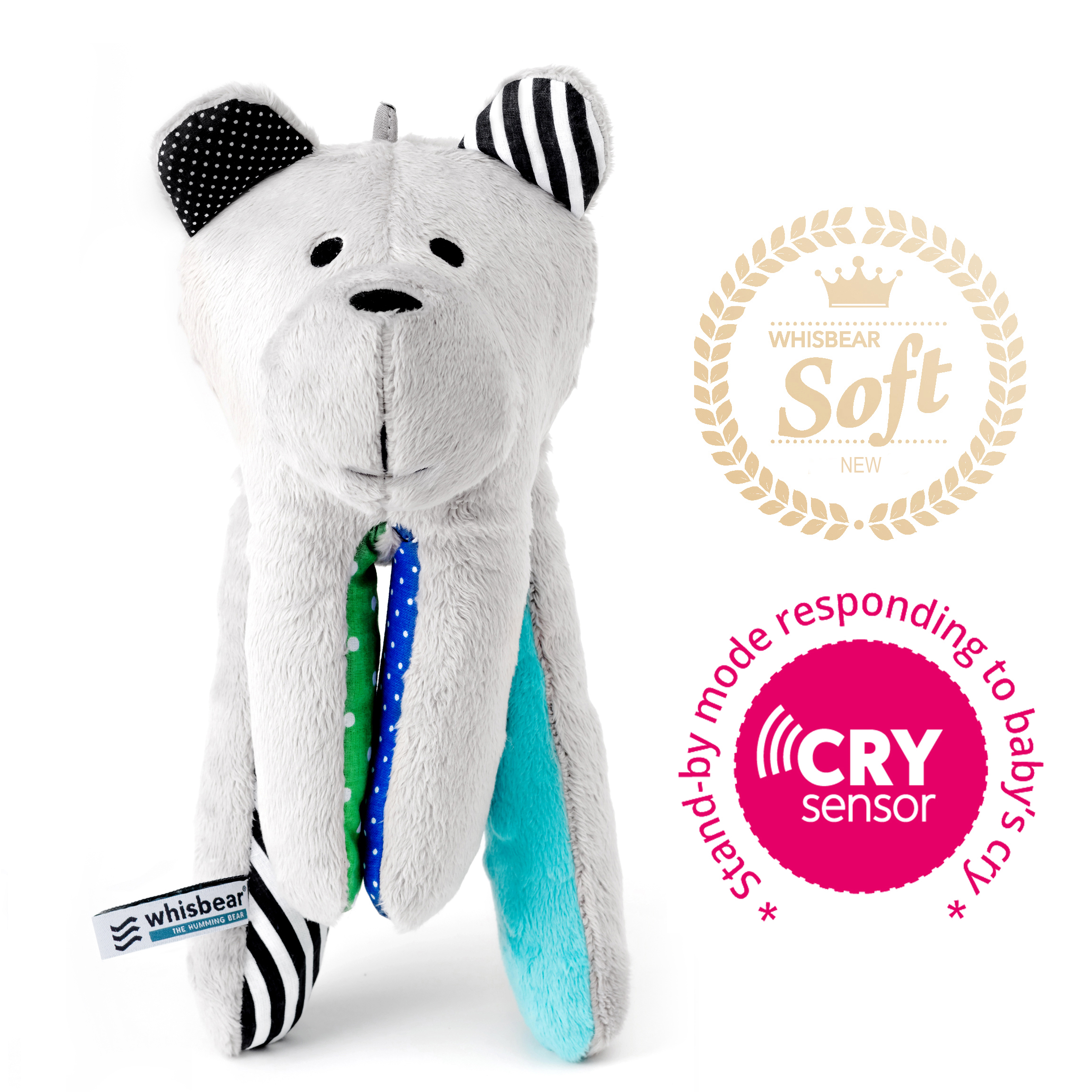 Whisbear® The Humming Bear | CRYsensor (turquoise)