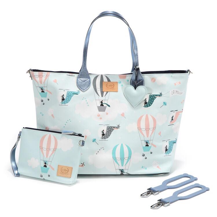 MISS CLOUDY FEERIA LARGE BAG WITH A CLUTCH