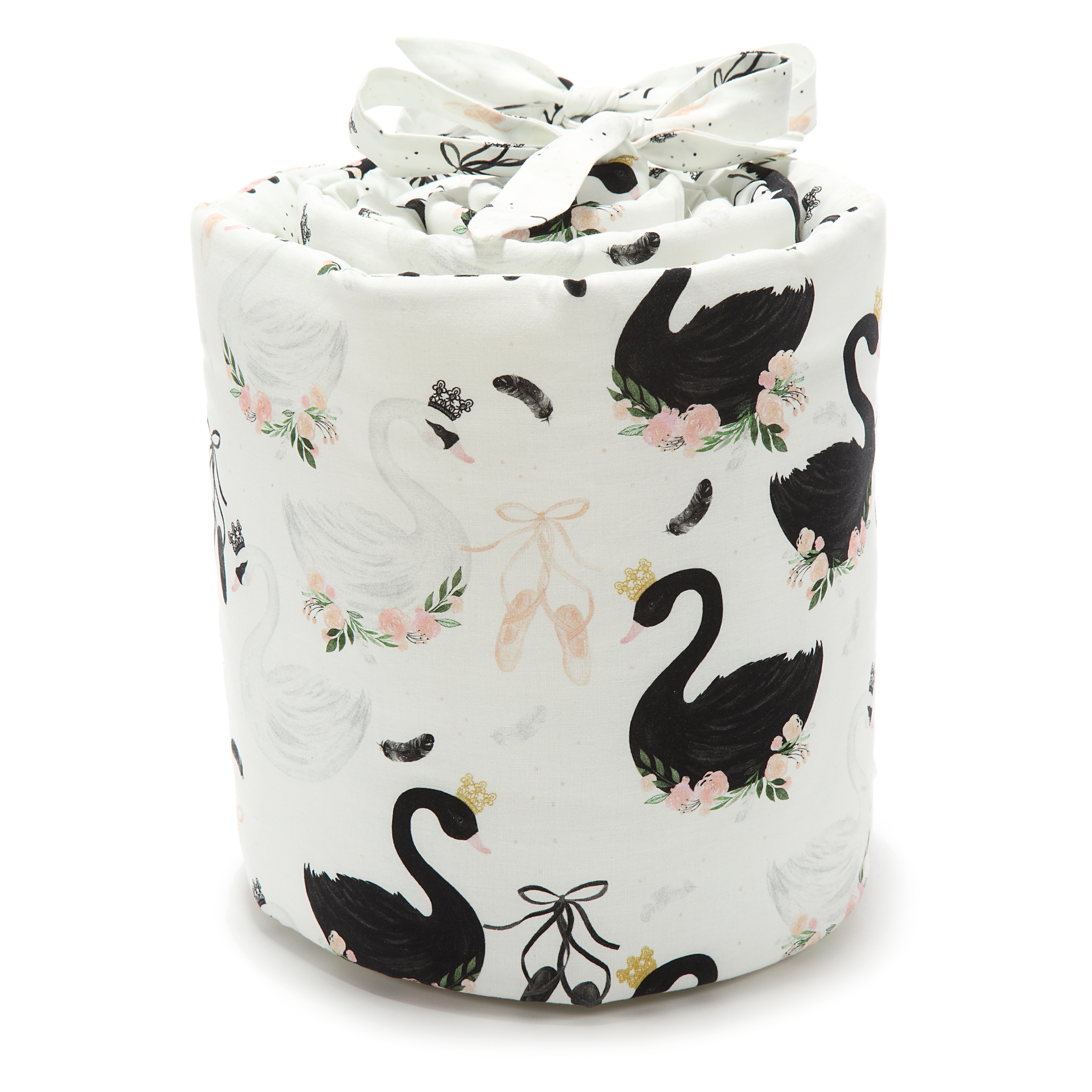 MOONLIGHT SWAN COT BUMPER