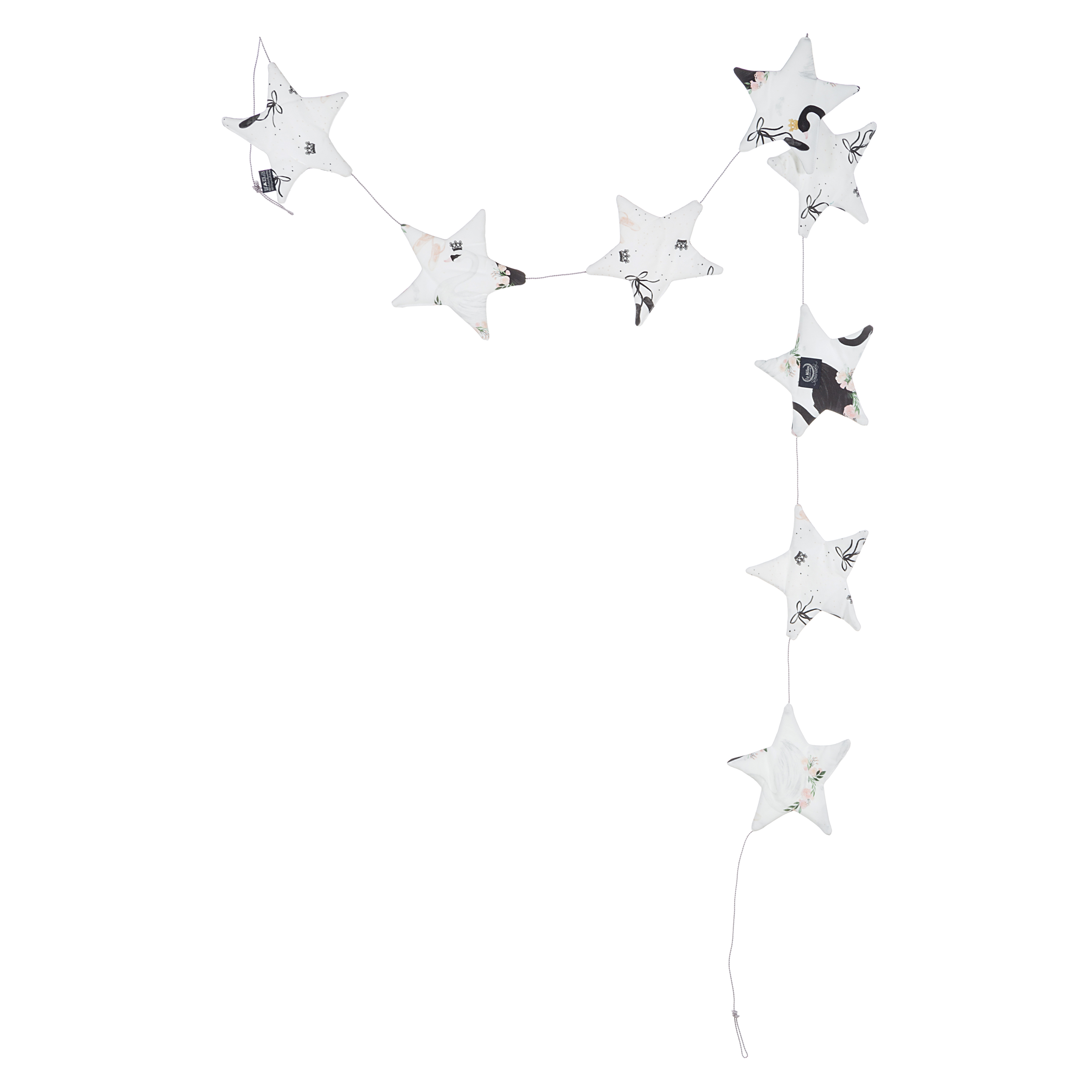 MOONLIGHT SWAN GARLAND STARDUST