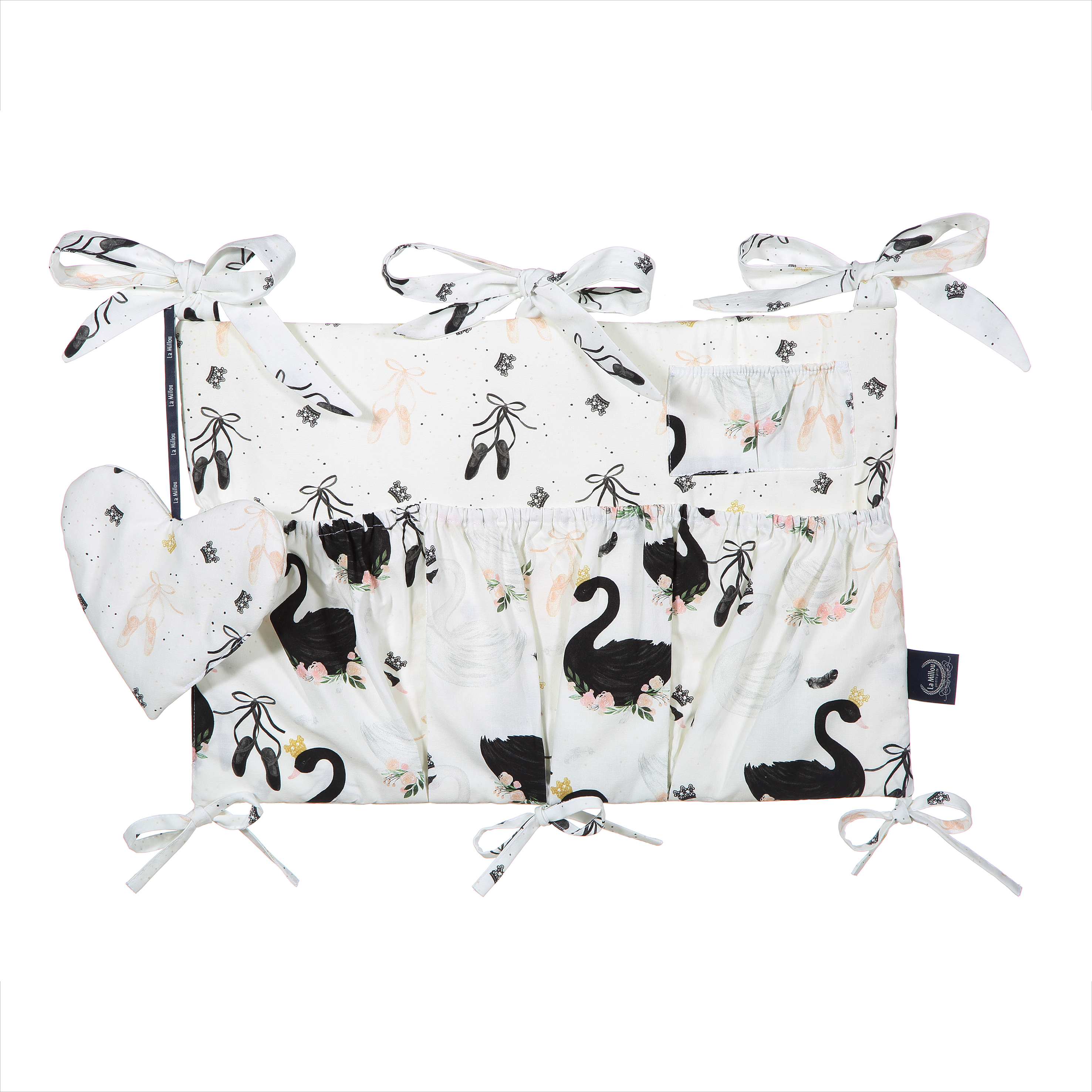 MOONLIGHT SWAN COT ORGANISER