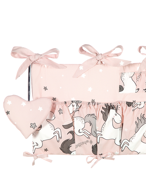 UNICORN SUGAR BEBE COT ORGANISER