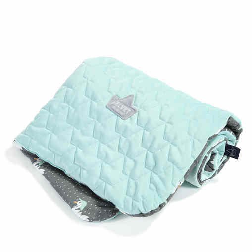 DANCING IN THE RAIN BLANKET 80X100 (AUDREY MINT)