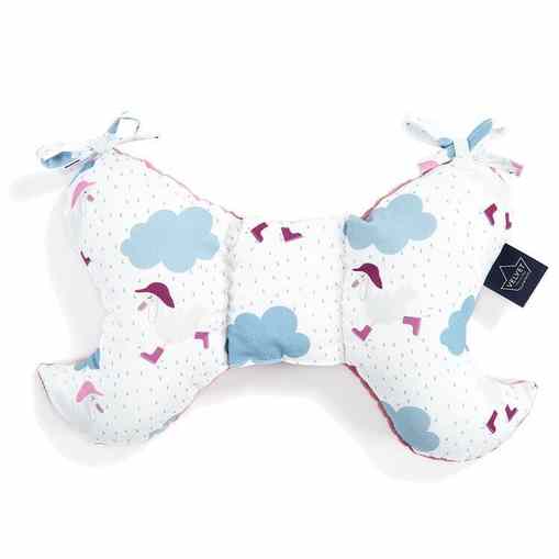 DANCIN IN THE RAIN VELVET ANTISHAKE PILLOW ANGEL'S WINGS (MULBERRY)