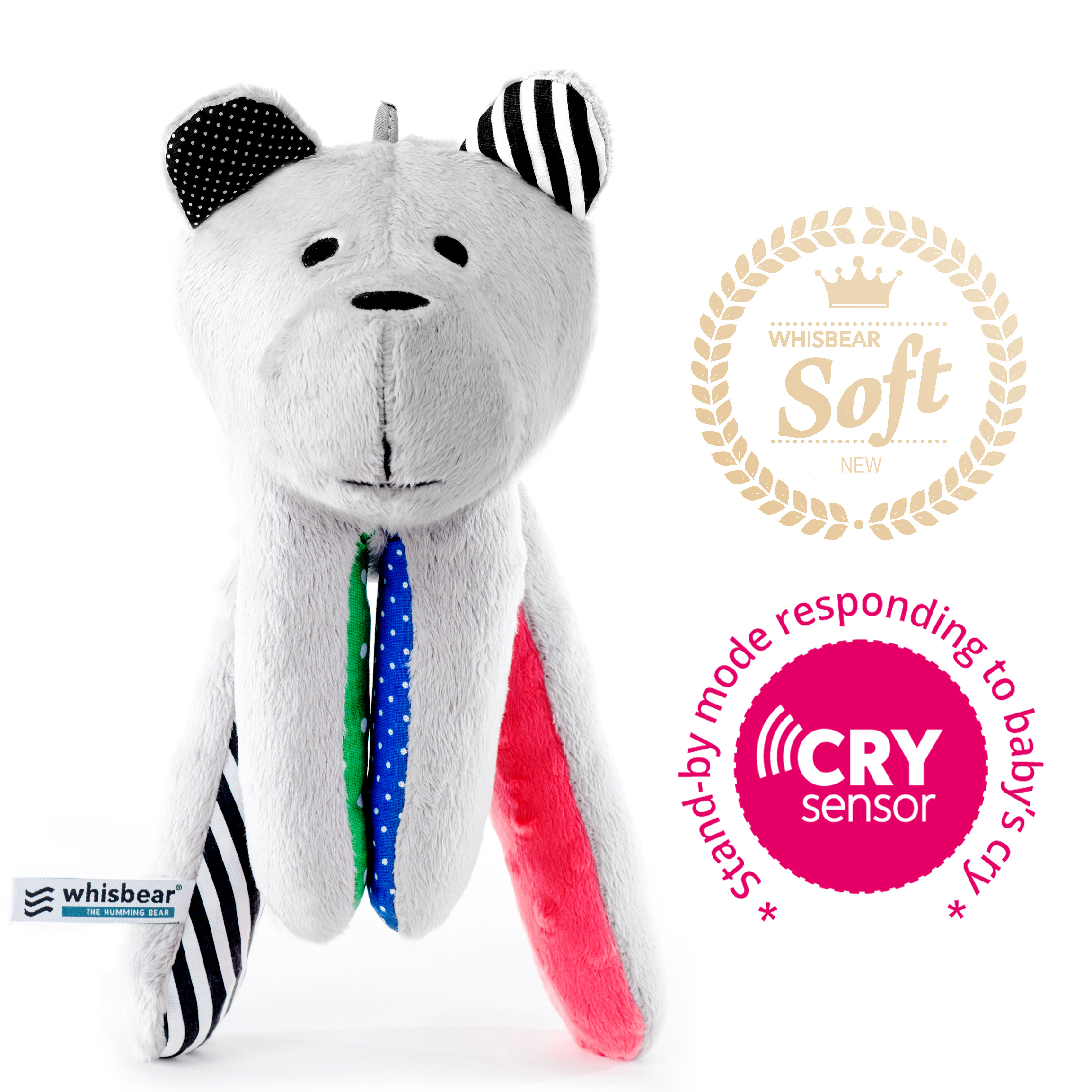 Whisbear® The Humming Bear | CRYsensor (watermelon)