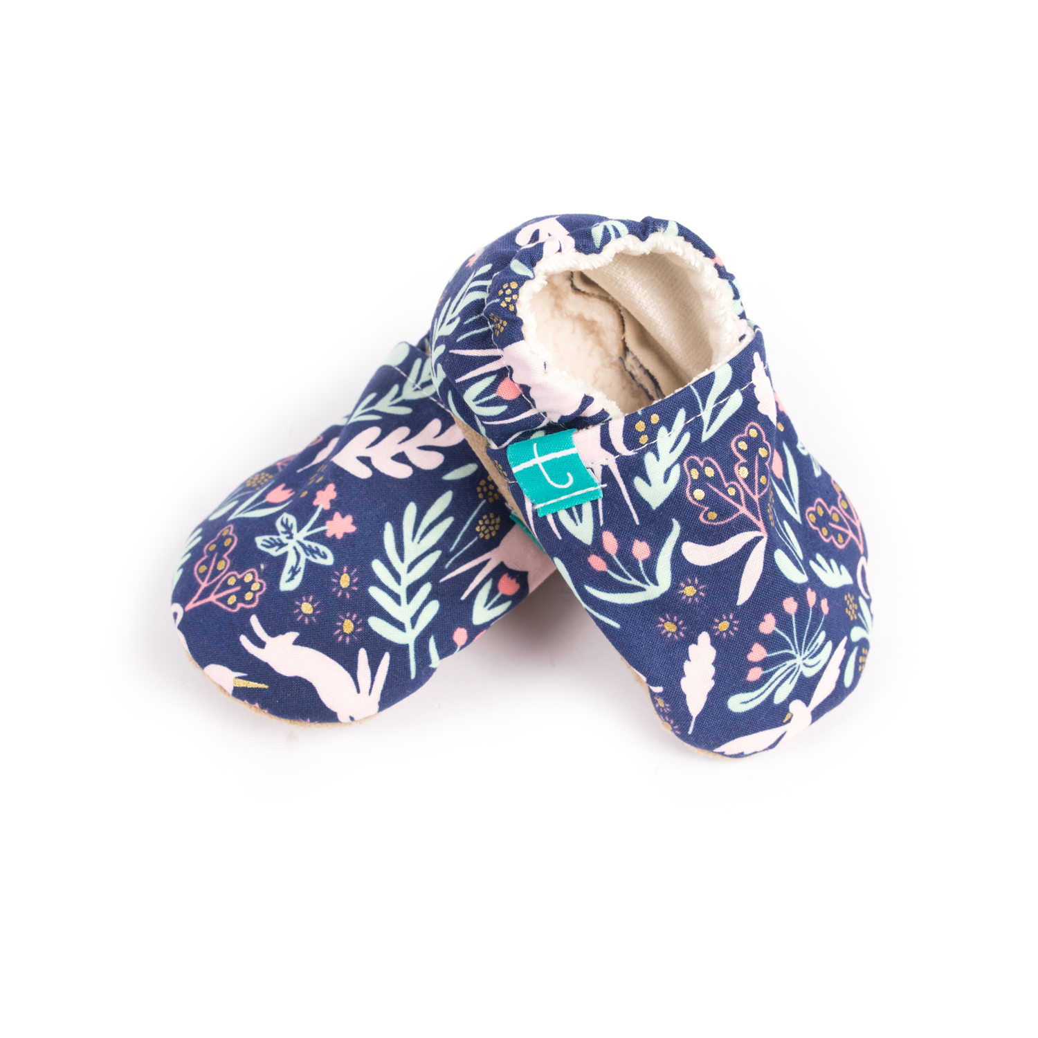 TITOT SLIPPERS NAVY MAGIC 12-18 MONTHS