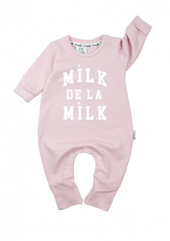 MILK DE LA MILK ROMPER (PINK) 12-24 MONTHS