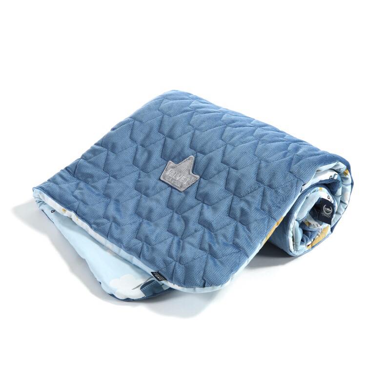CAPTAIN ADVENTURE SLIM BLANKET 80X100 (DENIM)