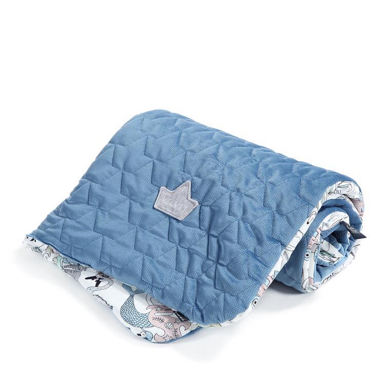 LA MILLOU FAMILY SLIM BLANKET 80X100 (DENIM)
