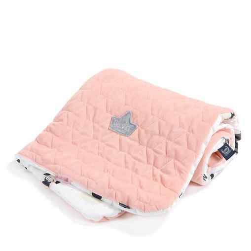DOGGY UNICORN SLIM BLANKET 110x1140 (POWDER PINK)