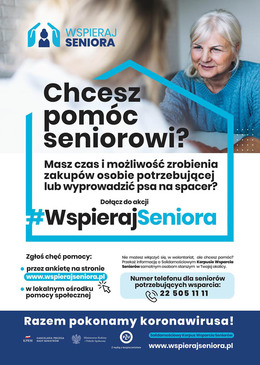 Plakat seniora
