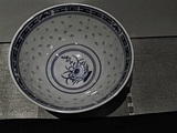 Porcelanowa chińska miseczka plus łyżeczka