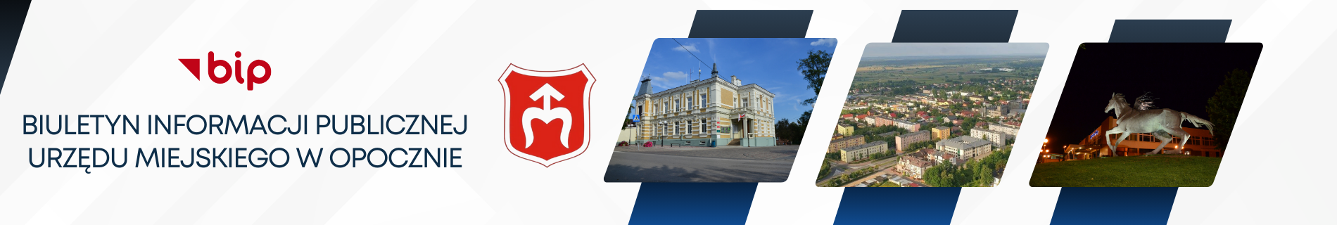 Baner Biuletyn Informacji Publicznej Urzędu Miejskiego w Opocznie