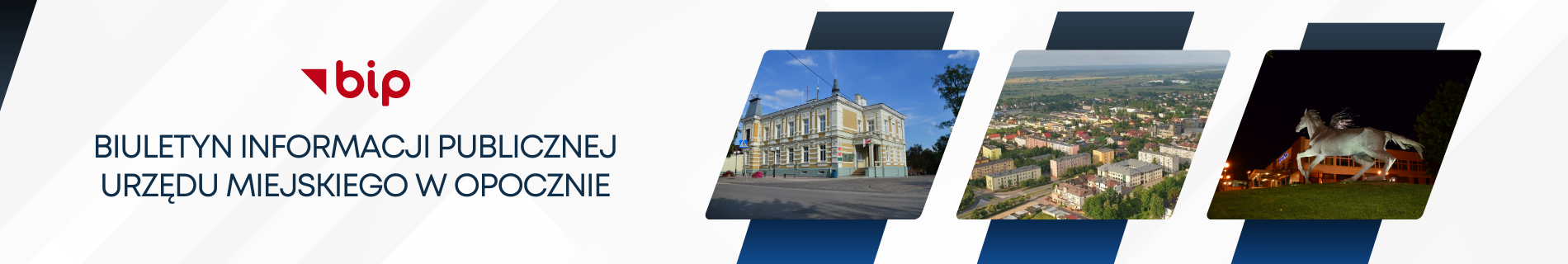 Baner Biuletyn Informacji Publicznej Urzędu Miejskiego w Opocznie