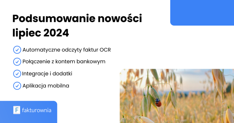 Podsumowanie nowości lipiec 2024