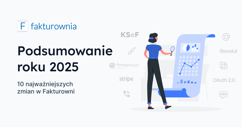10 najważniejszych zmian w Fakturowni z 2025 roku