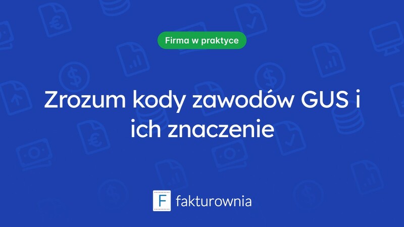 Co warto wiedzieć o kodach zawodów GUS?