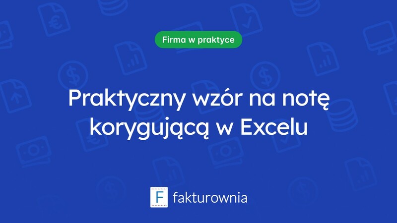 Nota korygująca w Excelu — wzór i zastosowanie